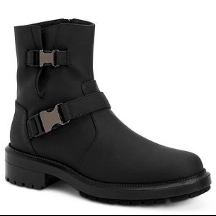 Aquatalia Women's Lillie Weatherproof Matte Leather Short Boots